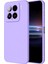 Xiaomi 15 Uyumlu Kılıf Mara Lansman Soft Silikon Içi Kadife Lila 1