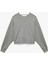 Modal Kumaş Kayık Yaka Uzun Kollu Arkası Pencere Detaylı Sweatshirt 1