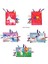Elite Hışırtılı Bebek Kitabı 3D Montessori Yıkanabilir Bez Kitap Unicorn Serisi 1 Adet 3