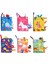 Elite Hışırtılı Bebek Kitabı 3D Montessori Yıkanabilir Bez Kitap Unicorn Serisi 1 Adet 4