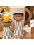 Nohar Mango Ağacı Mumluk 10X10X20 cm Natural - Grı 6