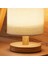 Yatak Başı Lambası Minyatür Sıcak Işık Modern LED USB Güç Kaynağı Masa Masaüstü Gece Lambası Bej Renk Uzaktan Kumanda Tipi (Yurt Dışından) 4