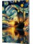 Van Gogh 2 - Gemi Çizgili Yan Boyamalı Defter 1