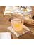 Nohar Mango Ağacı Bardak Altlığı 10X10X4 cm Natural - Grı 2