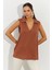 Kadın Badem Polo Yaka Bluz LPP1219 2