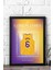 Lebron James Jersey Çerçeveli Tablo - Los Angeles Lakers Nba Posteri Tablo 1