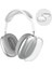Airpods Max Uyumlu Kulaklık Kılıfı Silikon SF22 Şeffaf 1