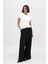 Kadın Beyaz Kısa Kollu Bisiklet Yaka Basic T-Shirt Likralı Süprem 2