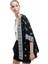 Viskon Yarım Kollu Etnik Kimono 3
