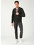 Erkek Zip Hoodie Ceres Life 22018684-BLK 2