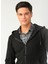 Erkek Zip Hoodie Ceres Life 22018684-BLK 3