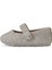 May Wool Grey, Yün Astar ve Tabanlı Gri Bebek Kız Pre-Walker Ayakkabı 1