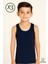 Erkek Çocuk Karışık Renkler Pamuklu 3'lü Askılı Atlet - KIDS-ATL500 1