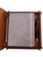 Hediyelik Metal Kalem ve Çizgili Deri Defter - MCT4682-7403 2