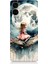 Tecno Camon 19 Pro Uyumlu Ay Üzerinde Hayalci Kız Desenli Silikon Kılıf 1