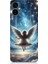 Tecno Spark 9 Pro Uyumlu Yıldızlarla Salıncakta Melek Desenli Silikon Kılıf 1