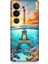 Vivo V295G Uyumlu Denizaltında Eyfel Hayali Desenli Silikon Kılıf 1