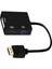 Displayport Dp - Hdmı/dvı/vga Erkek - Dişi 3'ü 1 Arada Adaptör Dönüştürücü 4