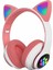 RGB LED Işıklı Cat‑Ear Kedi Bluetooth Kulaklık | Kafa Üstü Stereo | Mikrofonlu 1