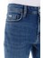 Regular Fit Erkek Indigo Jean Pantolon 5