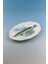 Fish Altın Yaldızlı Porselen Kayık Tabak 1