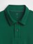 Erkek Çocuk Koyu Yeşil Kısa Kollu Tech Polo T-Shirt 2