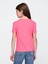 Kız Çocuk Pembe Grafik Baskılı T-Shirt 3