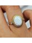 Gümüş Yüzük - Vintage Opal Taşlı 925 Ayar Gümüş Yüzük-Otantik Opal Taşlı Gümüş Yüzük-Hediye 925 Ayar Gümüş Yüzük 4