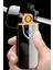 Şarjlı Çakmak USB Şarjlı Doldurulabilir Işıklı Çakmak Kamp Çakmağı Rüzgardan Etkilenmez 1