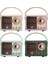 Fioplus Retro Bluetooth Hoparlör Vintage Dekor Taşınabilir Kablosuz Bluetooth Hoparlör 4