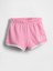 Kız Bebek Açık Pembe Bebek ve Küçük Çocuk Logo Yunus Sweat Şortları 1