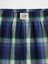 Erkek Çocuk Lacivert Geri Dönüştürülmüş Flannel Pj Boxer Şort 2