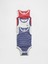 Bebek Çok Renkli Baby First Favorites Tinyrib Kolsuz Bodysuit (3’lü) 1