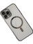 iPhone 14 Pro Kılıf Magneticsafe Lazer Silikon - Siyah 3