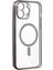 iPhone 14 Pro Kılıf Magneticsafe Lazer Silikon - Siyah 4