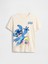 Erkek Çocuk Krem Lilo & Stitch Gap Logo T-Shirt 1