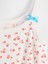 Kız Çocuk Çiçek Desenli Çocuk Geri Dönüştürülmüş Fitilli Pijama Tank Üstü 2