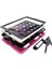 iPad 5 Air 9.7 Kılıf Griffin Tablet Kapak - Pembe 6