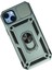 iPhone 14 Plus Kılıf Pars Lens Yüzüklü Silikon - Yeşil 3