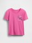 Kız Çocuk Pembe Grafik Baskılı T-Shirt 4