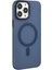 iPhone 14 Pro Kılıf Lodos Magneticsafe Mat Kapak - Mavi 2