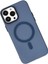 iPhone 14 Pro Kılıf Lodos Magneticsafe Mat Kapak - Mavi 3