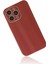 iPhone 14 Pro Max Kılıf Glass Kapak - Bordo 2