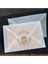 25 Adet Mini Şeffaf Zarf 7*9 cm Aydınger Zarf Transparan Zarf Kartvizit Düğün Davetiyeleri Zarfı 3