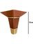 Irem Kahverengi Altın 12CM Plastik Ayak Mobilya Masa ve Dolap Ayağı(Kahverengi ALTIN)(12CM) 5