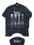 Oversize The Beatles Ense Baskılı Yıkamalı T-Shirt, Unisex Rock Band Temalı Retro Tişört 1