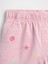 Kız Bebek Açık Pembe Denim Şort 2