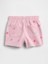 Kız Bebek Açık Pembe Denim Şort 3