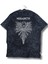 Oversize Yaratık Megadeth Sırt Baskılı Yıkamalı T-Shirt, Unisex Rock Band Temalı Vintage Tişört 3