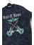 Oversize Gitarlı Guns N' Roses Baskı Yıkamalı T-Shirt, Unisex Rock Band Temalı Vintage Tişört 1